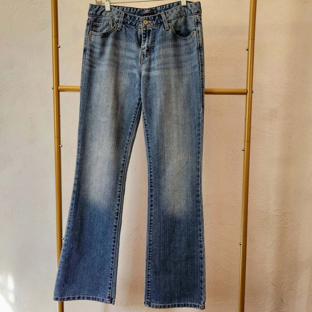 Levi's 553 Boot Cut Blue Denim Jeans Women's Size 8 L/C